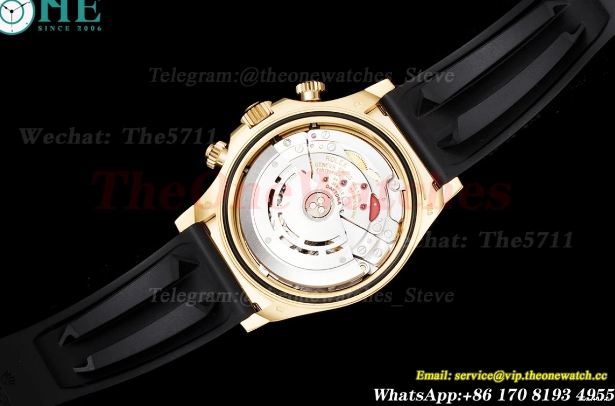 YG KING RU Daytona 116518 Dial 40mm Black SA4130 0323